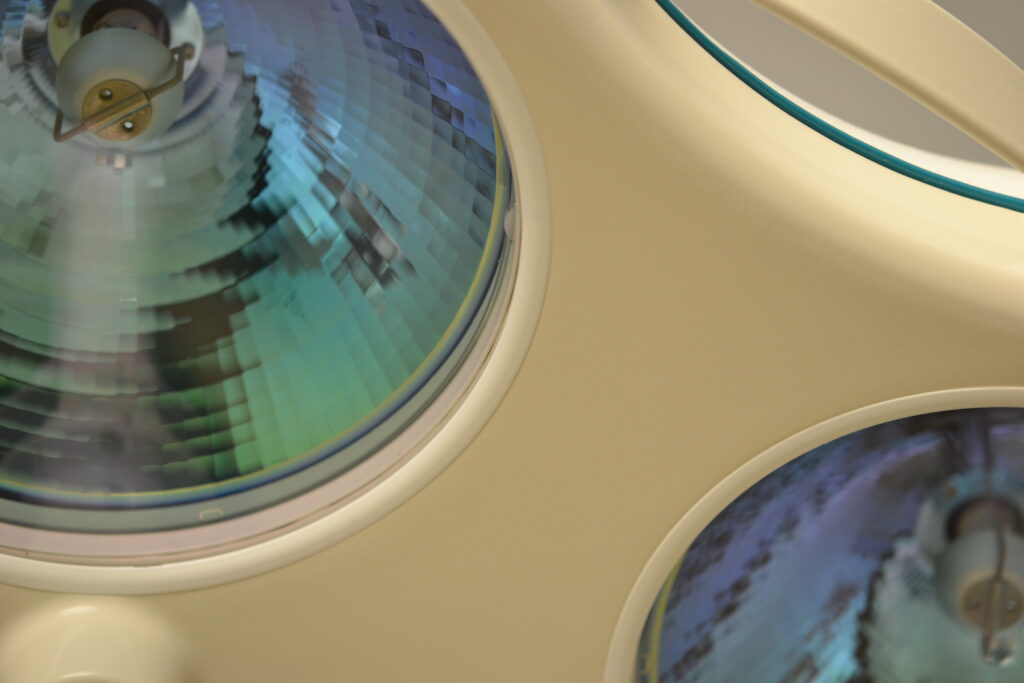 Close-up foto van een lamp